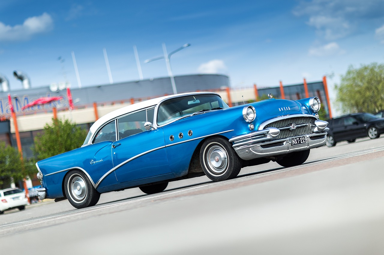 buick, car wallpapers, oldtimer, old, car, blue car, classic, vintage, retro, nostalgia, nostalgic, old car, parked car, car body, vehicle, transportation, automobile, automotive